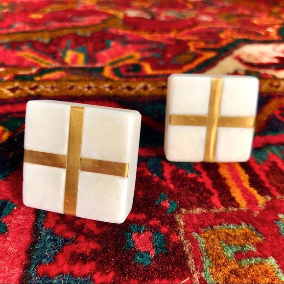 Anthropologie Other - 2 Anthro Granite Knobs